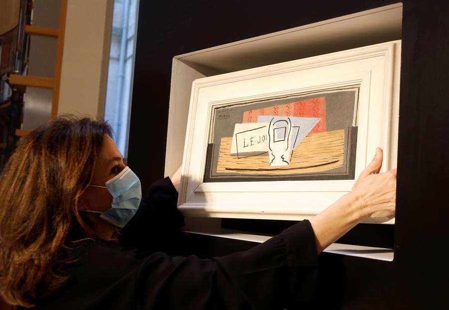 Woman wins Picasso in charity draw