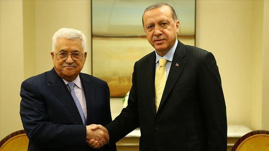 Turkish, Palestinian presidents talk over phone