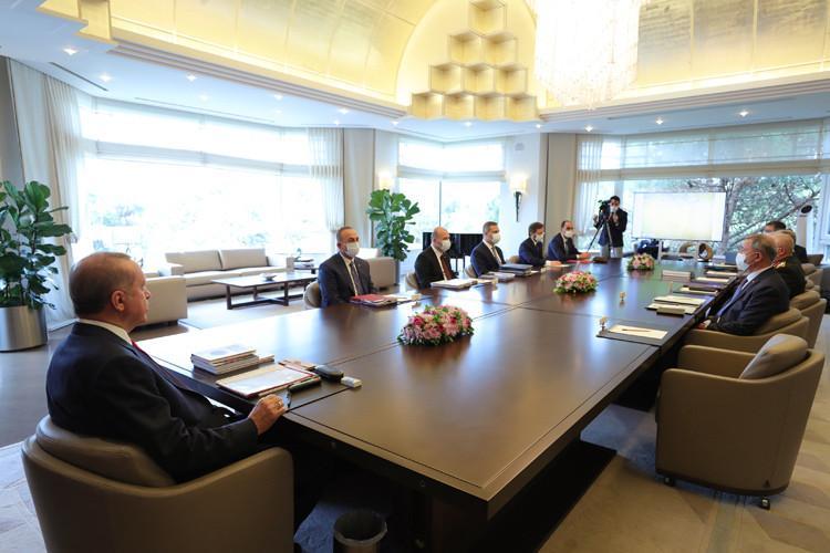 President Erdoğan convenes security summit