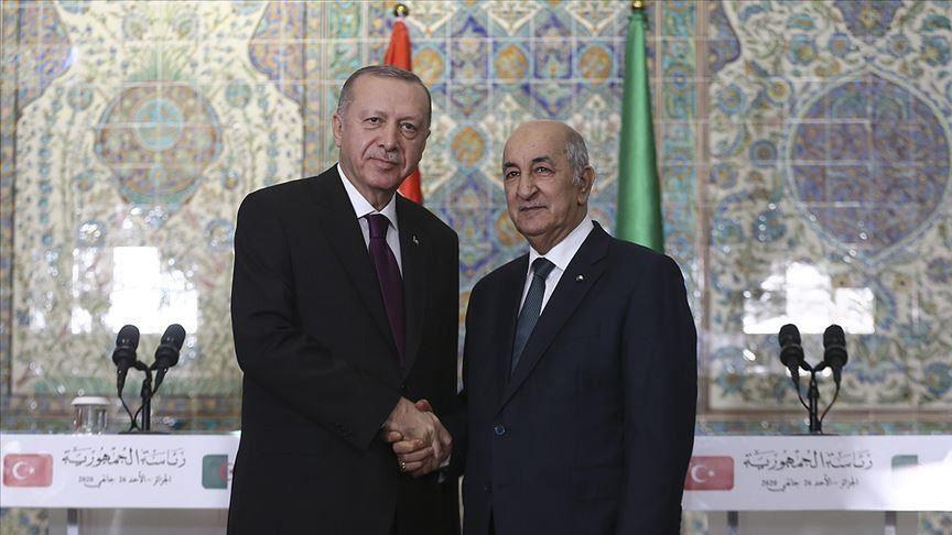 Erdoğan speaks with Algerian, Indonesian leaders over phone