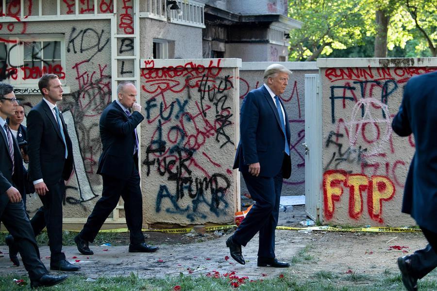 Trump threatens military force against protesters nationwide