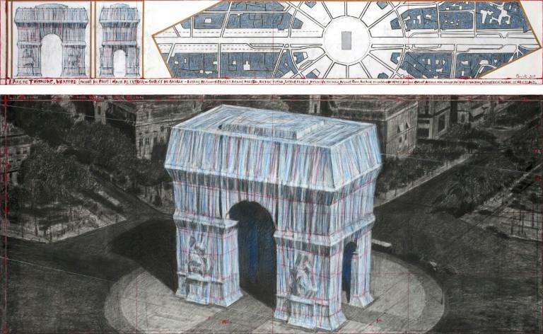 Arc de Triomphe to get posthumous Christo wrap in 2021