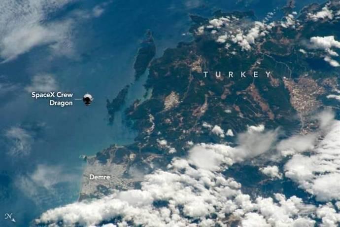 Holiday resort town ‘proud’ for being spotted from space