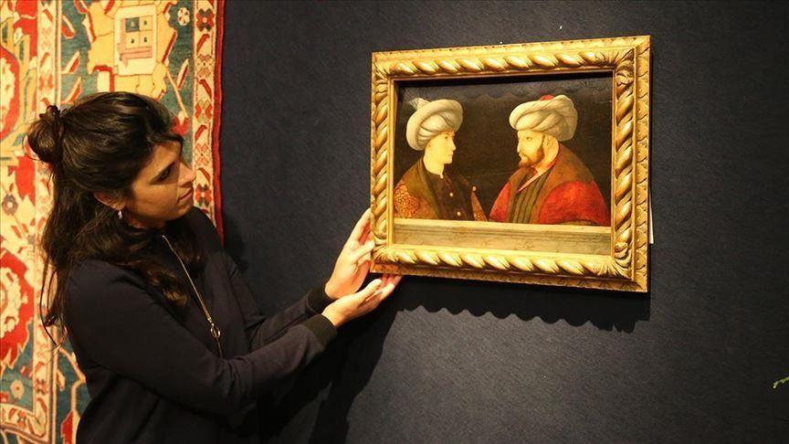 Ottoman sultans portrait to be sold in London