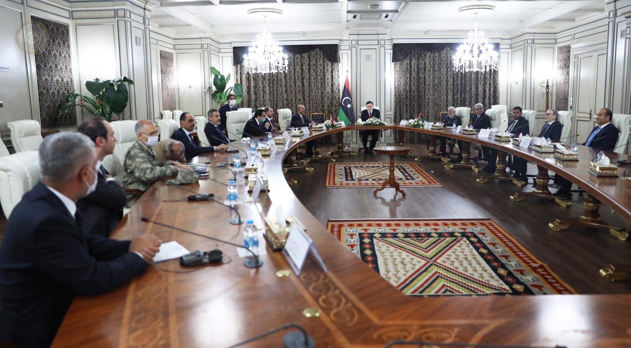 High-level Turkish delegation pays visit to Libya