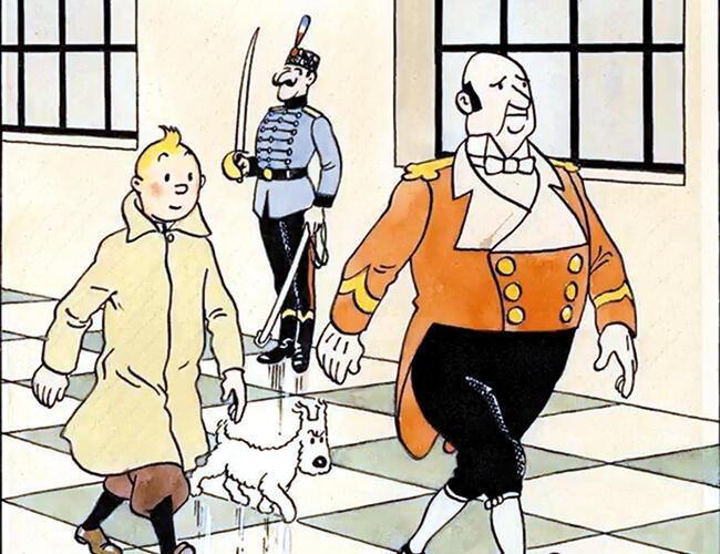 Tintin’s Hitler skit cover goes under hammer