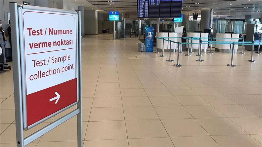 COVID-19 test center established at Istanbul Airport