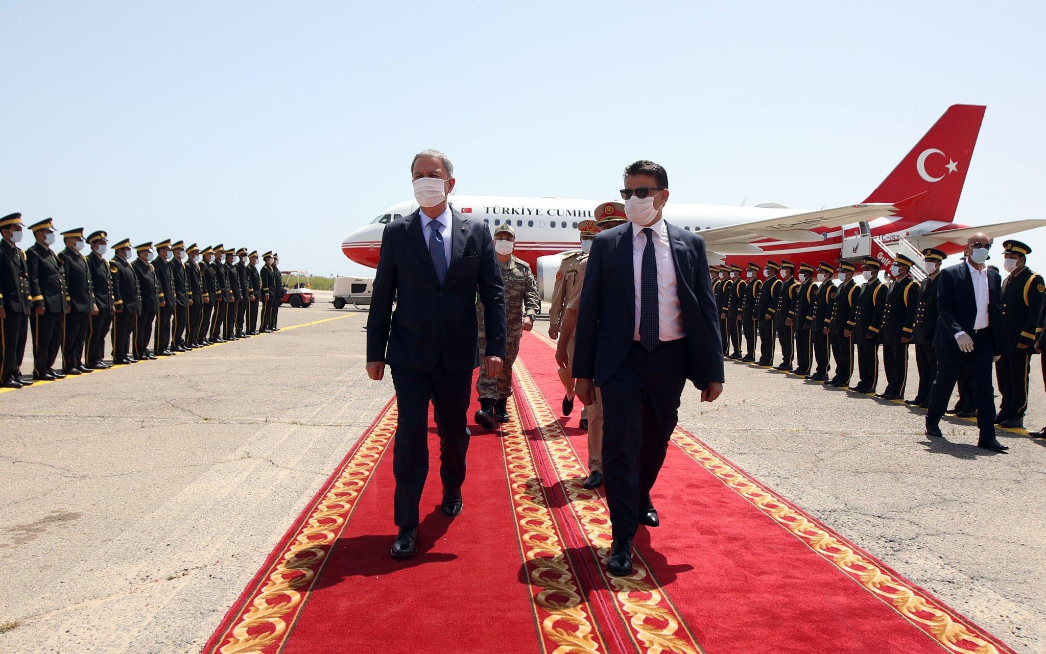 Defense minister visits Libya for engagement with Tripoli government: Erdoğan