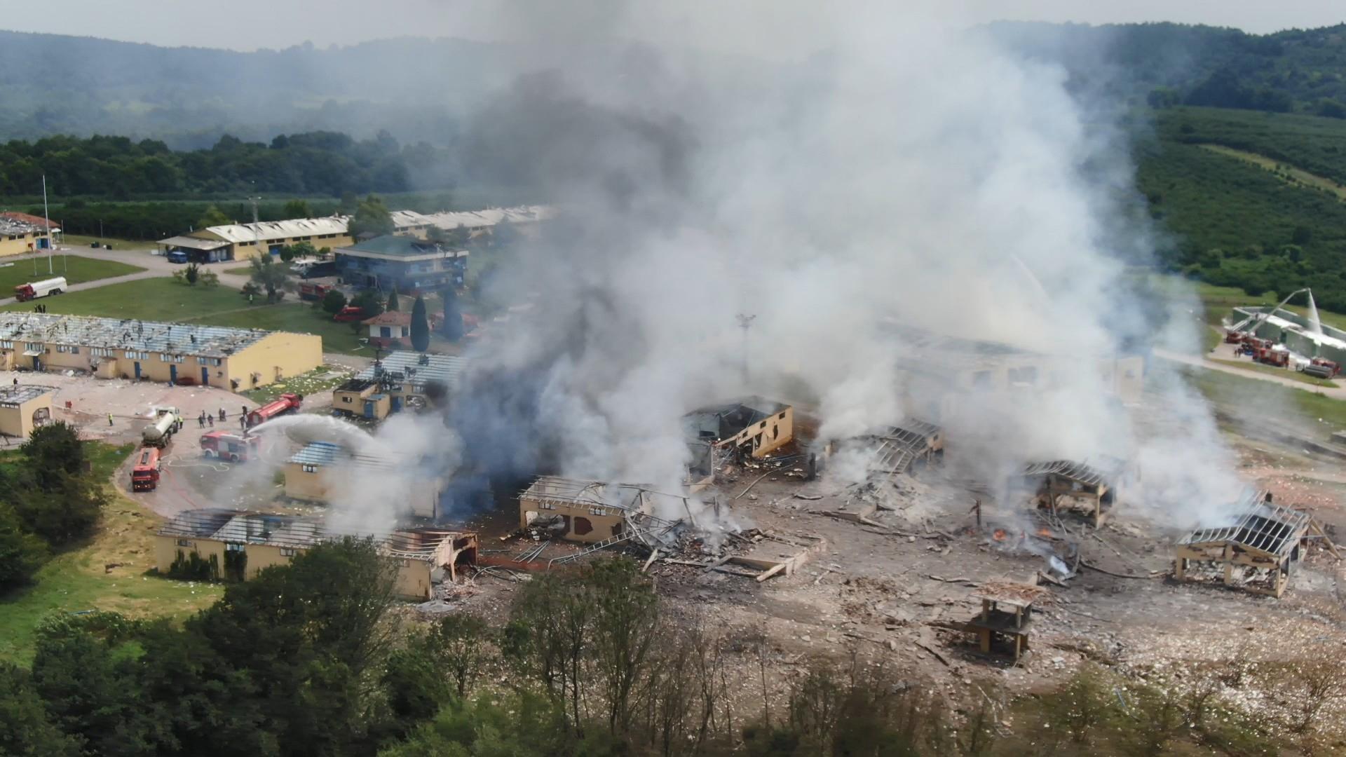 At least four dead, dozens injured after fireworks factory explosion in Sakarya