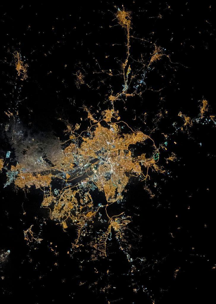 NASA captures image of Turkeys capital at nighttime