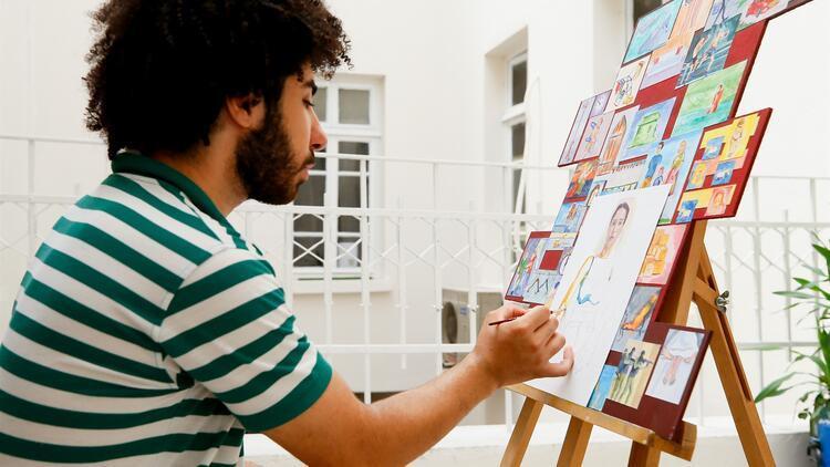 İzmir’s young artist wins education in prestigious Vienna academy