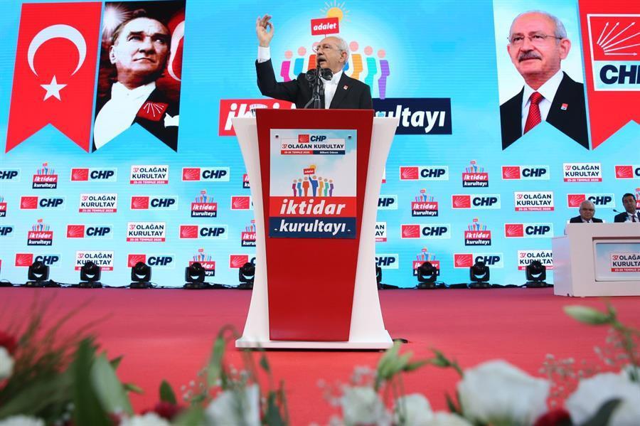 Main opposition Republican Peoples Party re-elects Kılıçdaroğlu as chairman