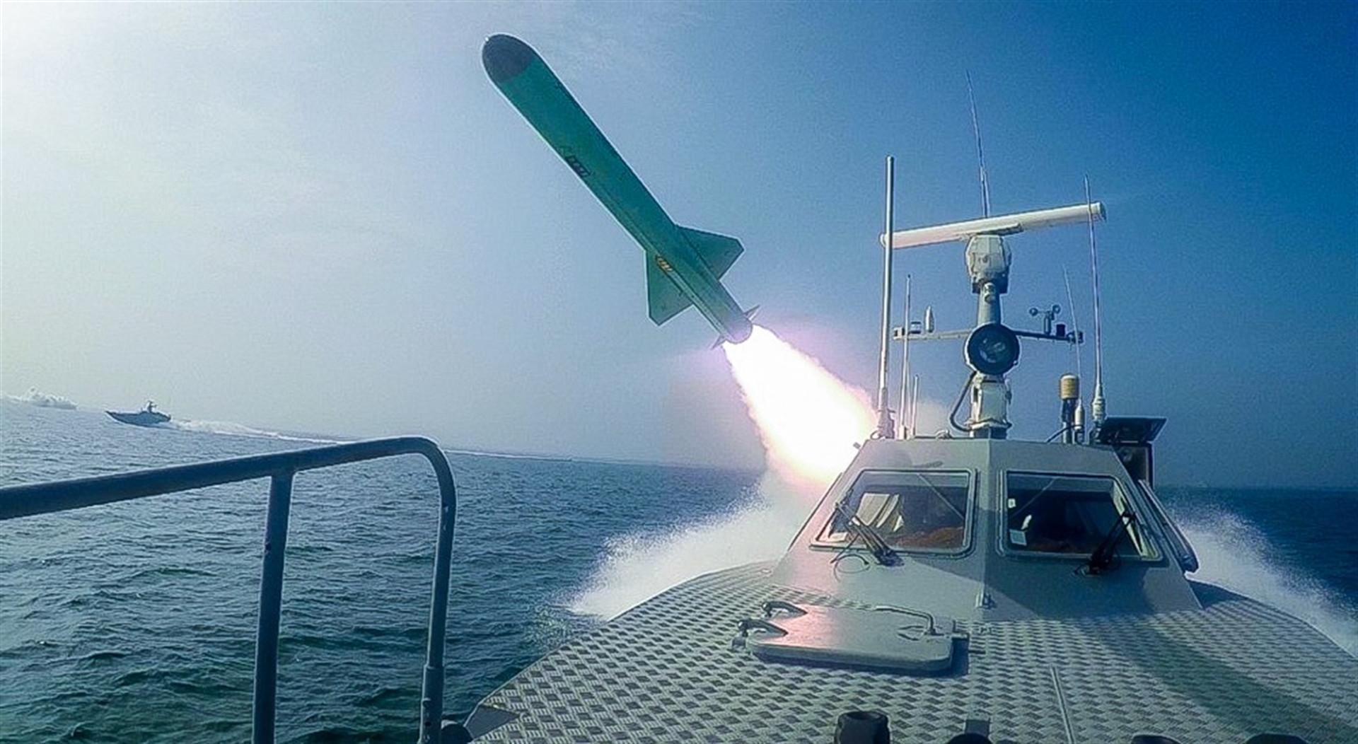 Iran launches underground ballistic missiles during exercise