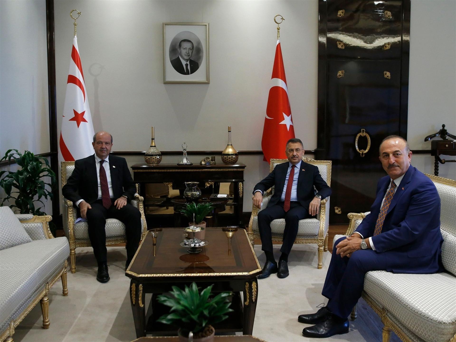 Turkish vice president receives Turkish Cypriot premier