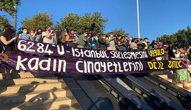 Women protest possible withdrawal from Istanbul Convention