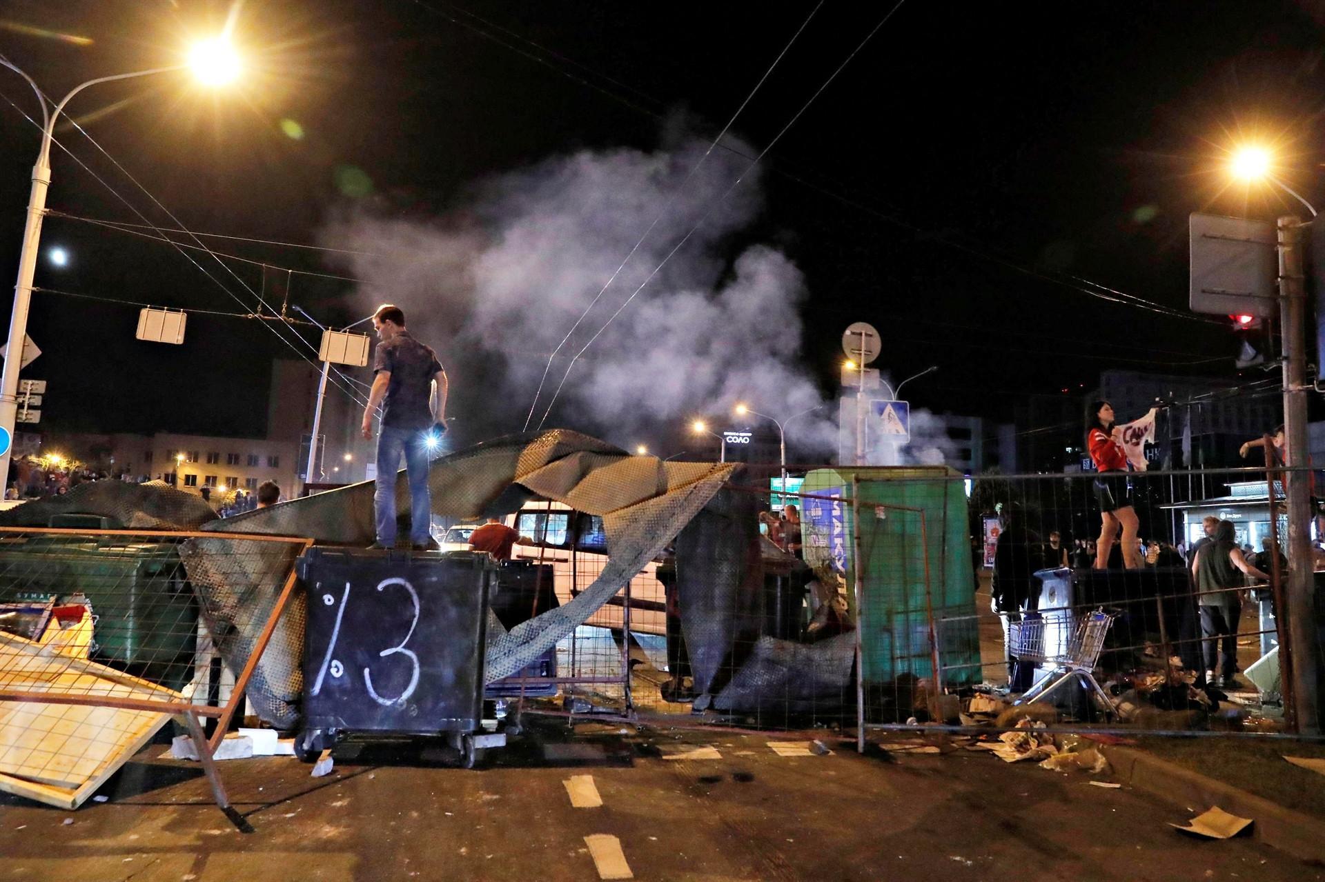 Bloody clashes in Belarus as West condemns crackdown after election