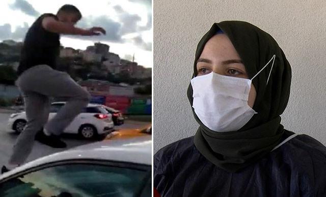 Man detained for assaulting woman in road rage incident