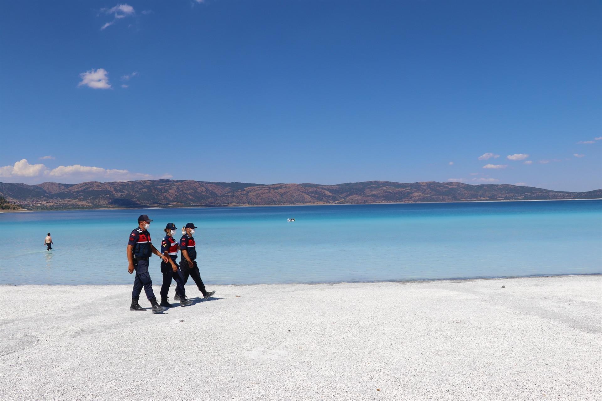 Fines to be levied for taking sand, clay from Lake Salda