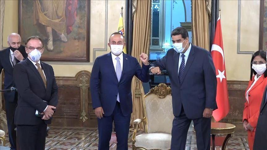 Turkish FM visits Venezuela to strengthen ties