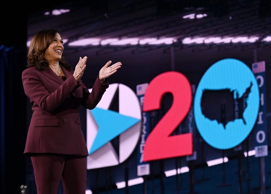 Harris condemns Trump’s leadership ’failure’