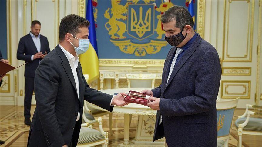 Ukraine awards state medal to Turkish firms CEO