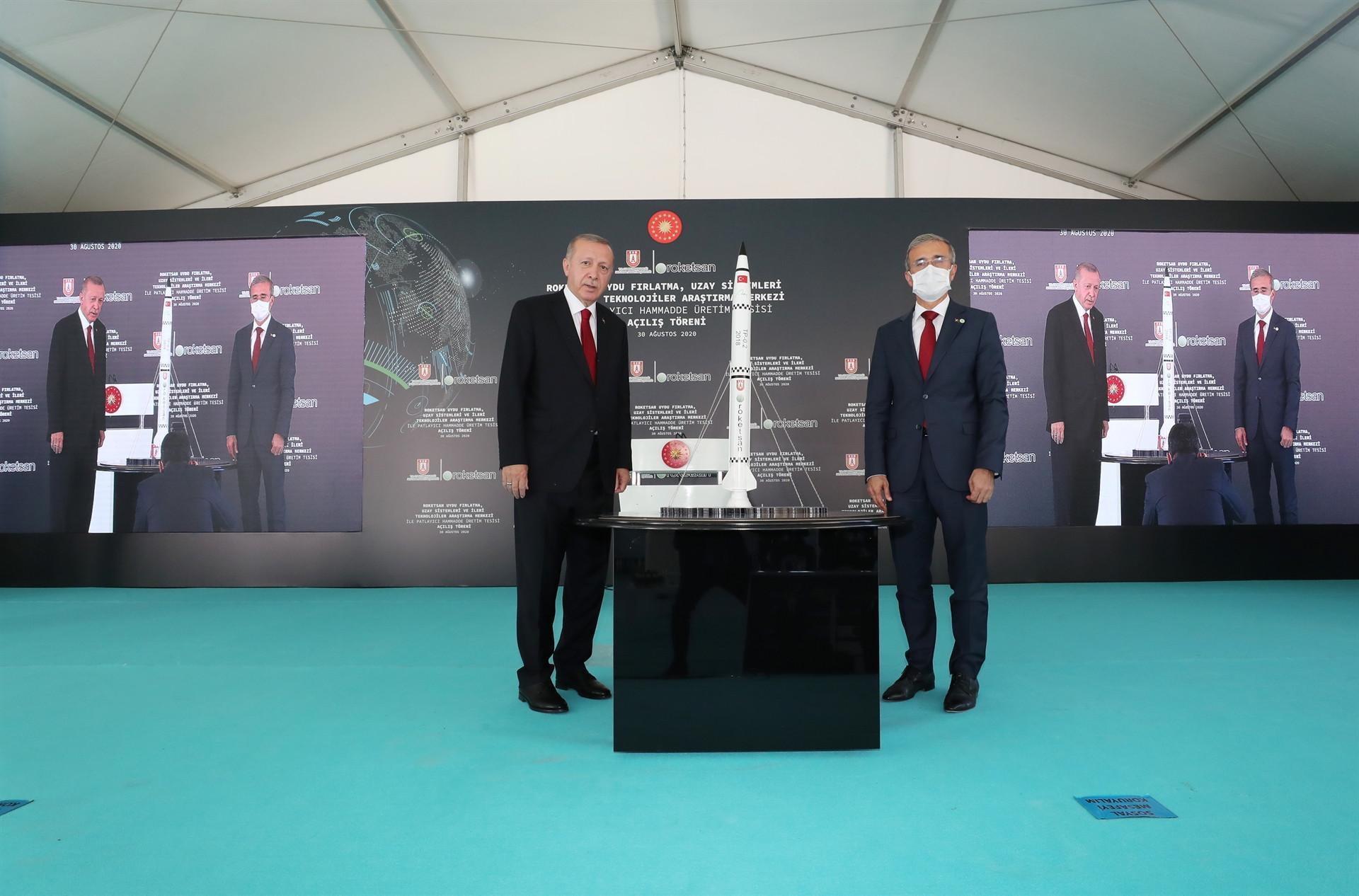 Turkey made its first step to go into space with locally-made rocket: Erdoğan