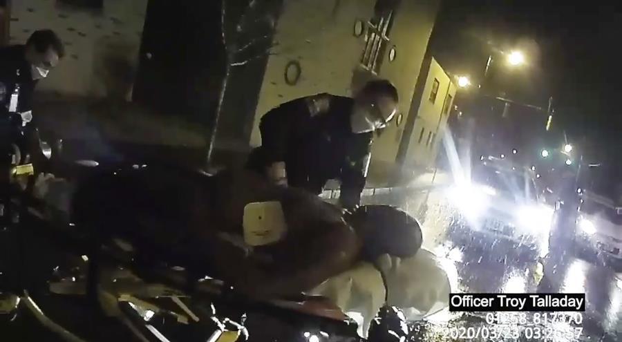 Video in Black man’s suffocation shows cops put hood on him