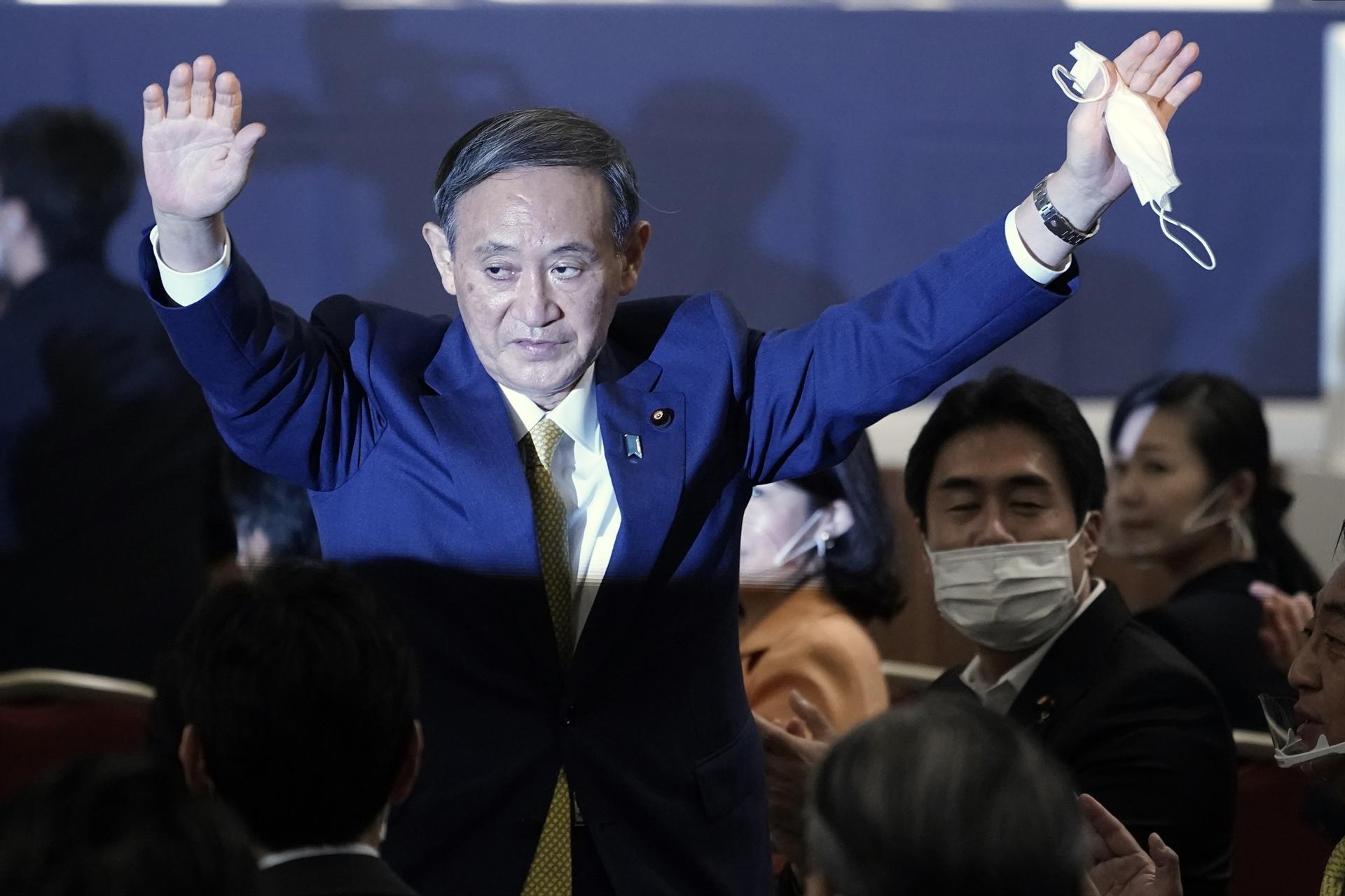 Japan ruling party elects Yoshihide Suga as PM successor