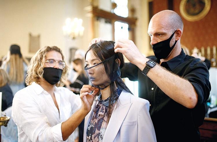 Turkish designer presents pandemic-inspired collection