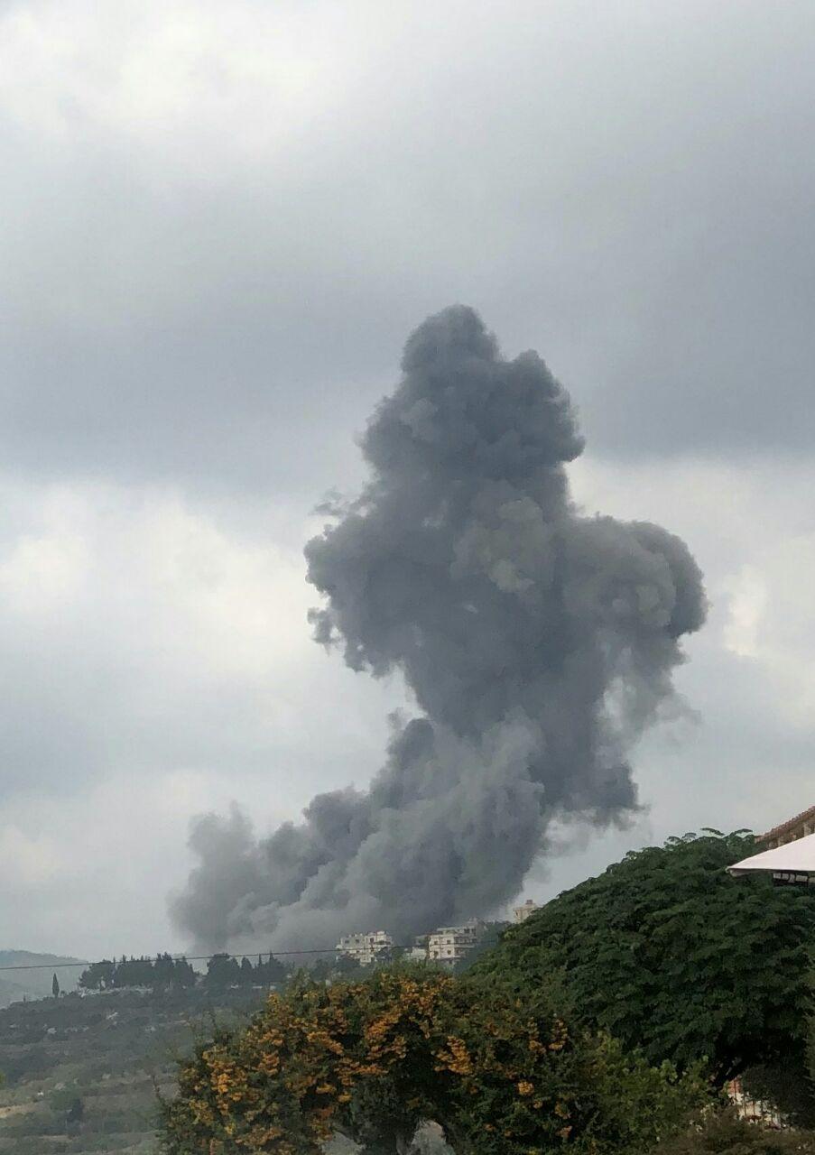 Blast rocks Hezbollah site in south Lebanon