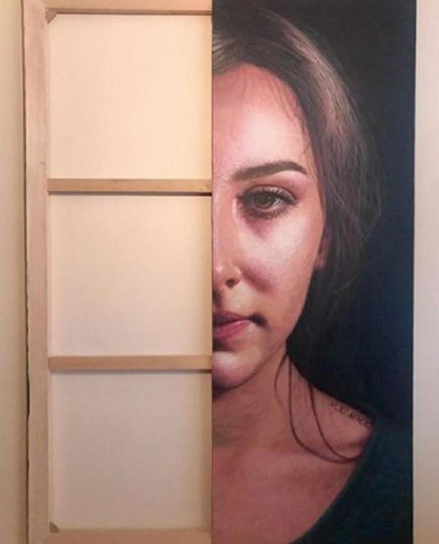 Turkish painter sends buyer portrait cut in half after ‘pandemic discount’
