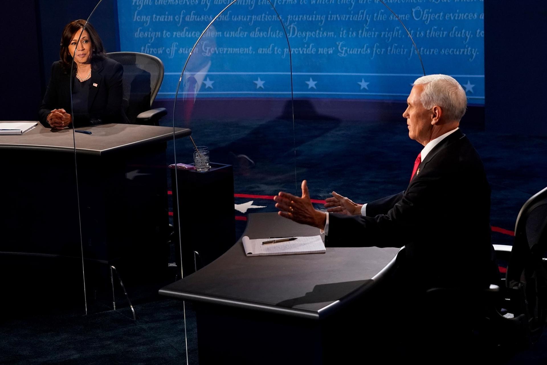 Harris assails Trump virus failure in newly civil election debate
