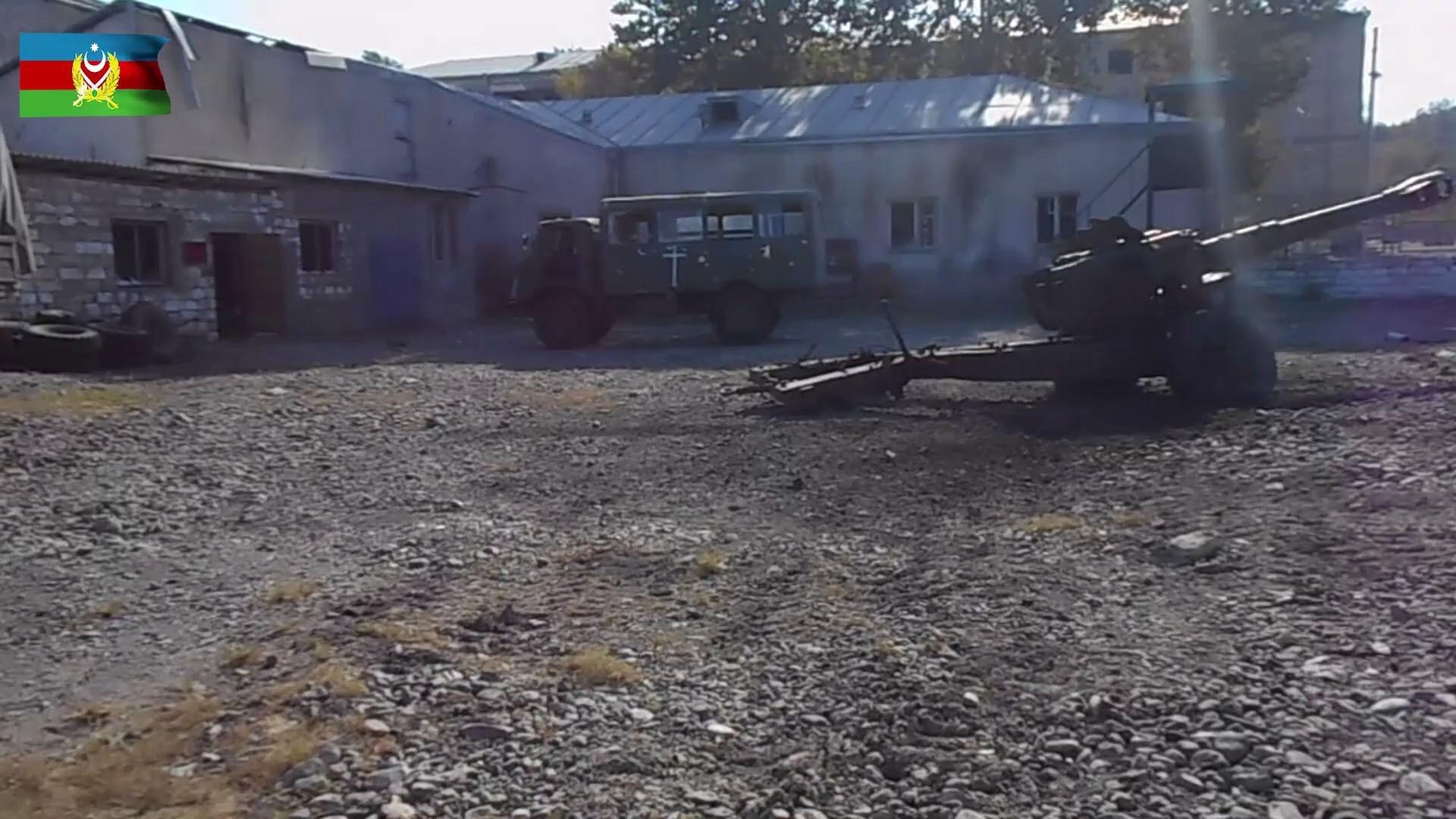 Azerbaijani army continues operation in occupied land