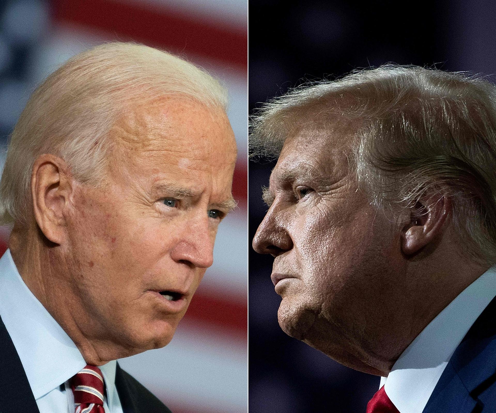 Trump traverses US as Obama steps up support for Biden