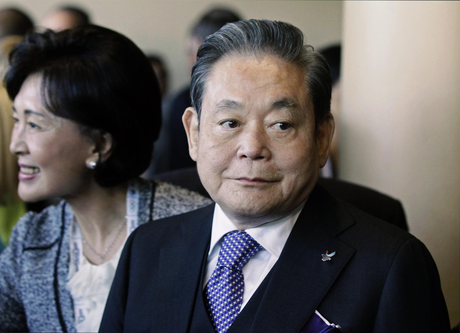 Samsung Electronics chairman Lee Kun-hee dies at 78