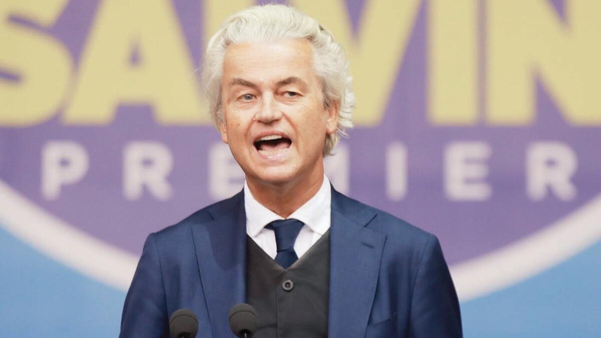 Erdoğan files complaint against Dutch MP Wilders