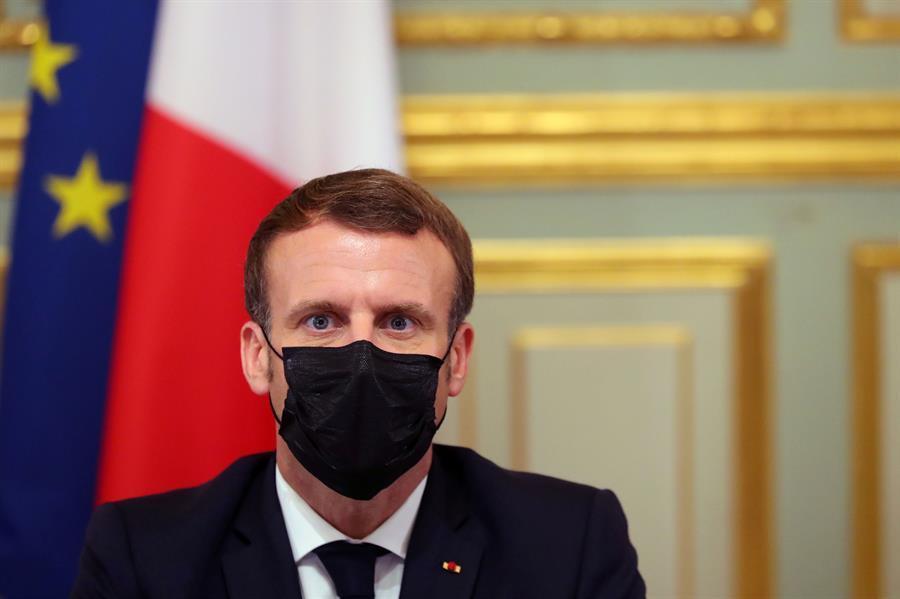 Macron vows defiance after knife attack in church