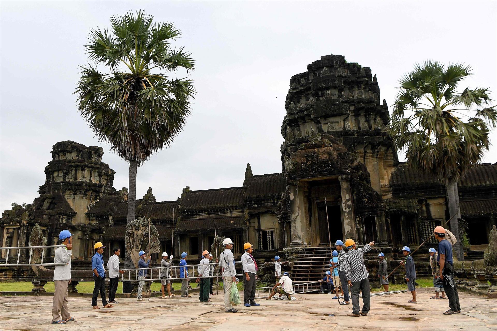 Saving Angkor Wat: Cambodias ninja gardeners tame jungle growth