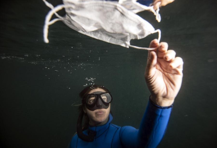 Turkish world record holder to dive in sunken city to raise awareness for pollution