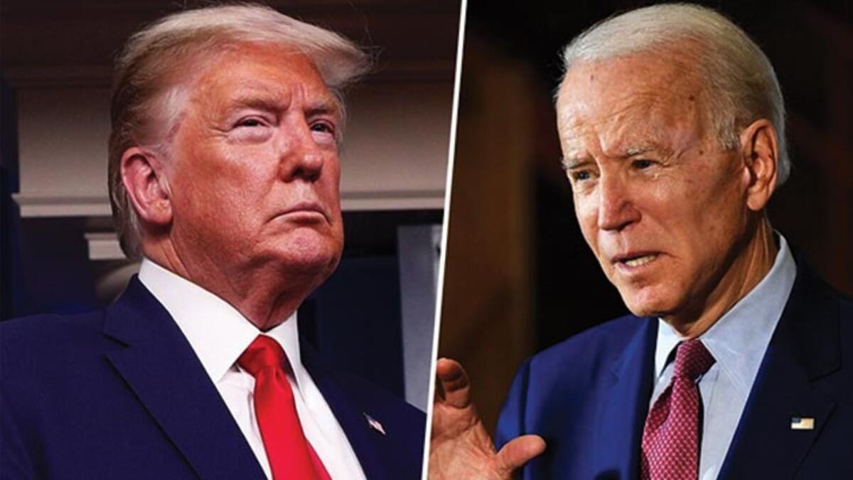 Trump, Biden cede stage to voters for Election Day verdict