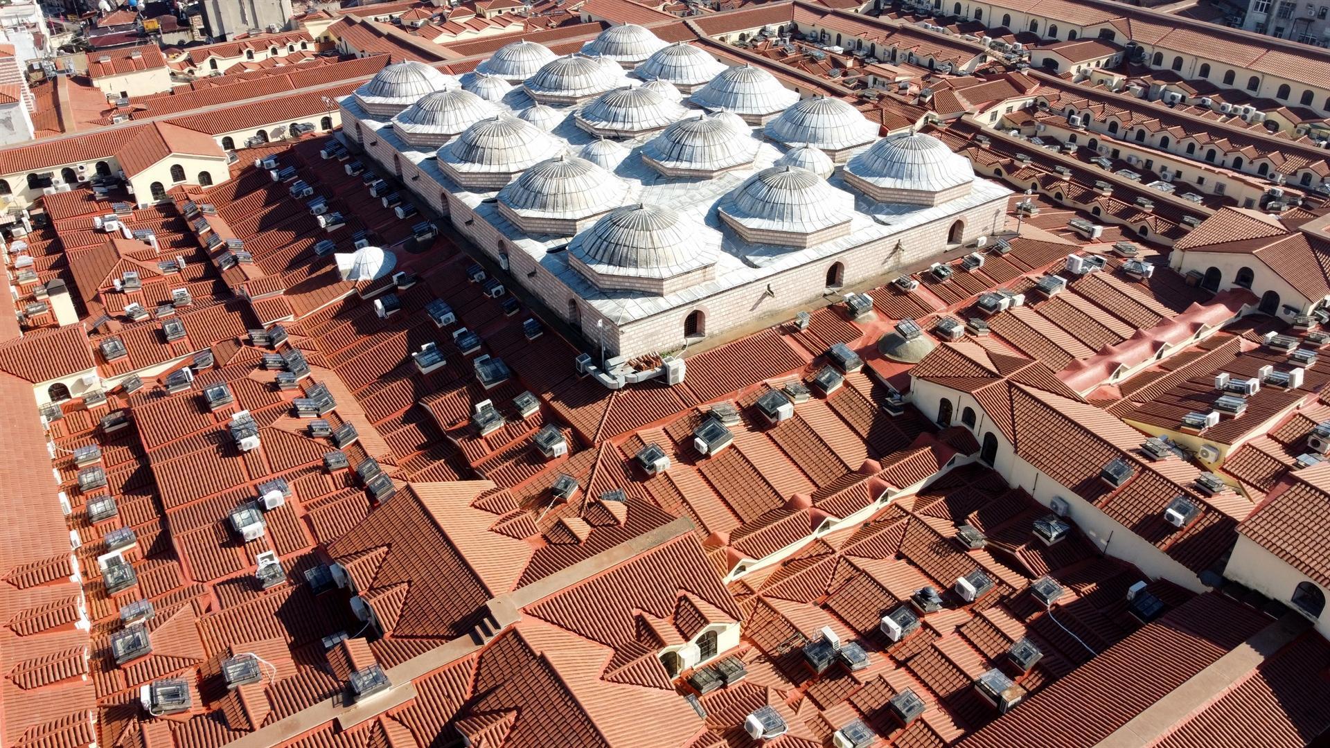 Structure reinforcement works starts at Grand Bazaar against earthquake
