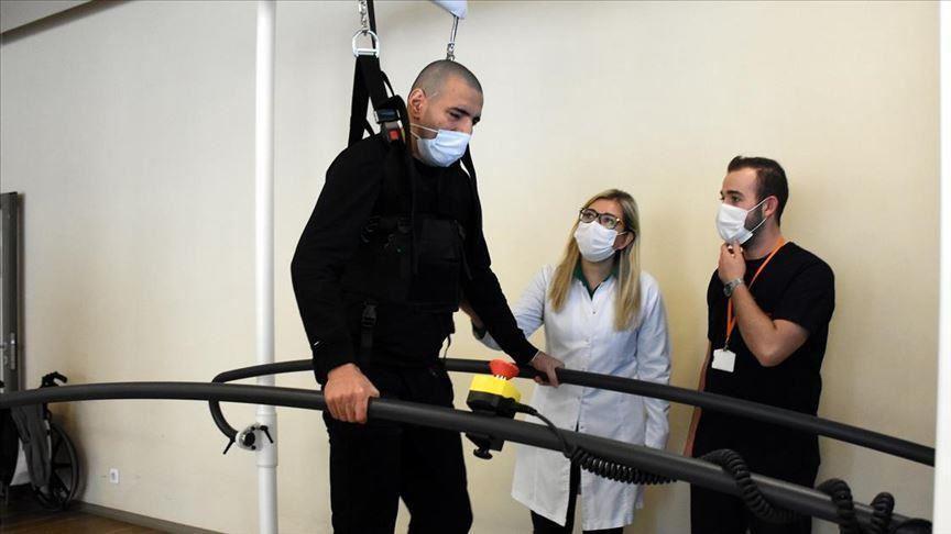 Lebanese patient in Turkey walks after 9 years