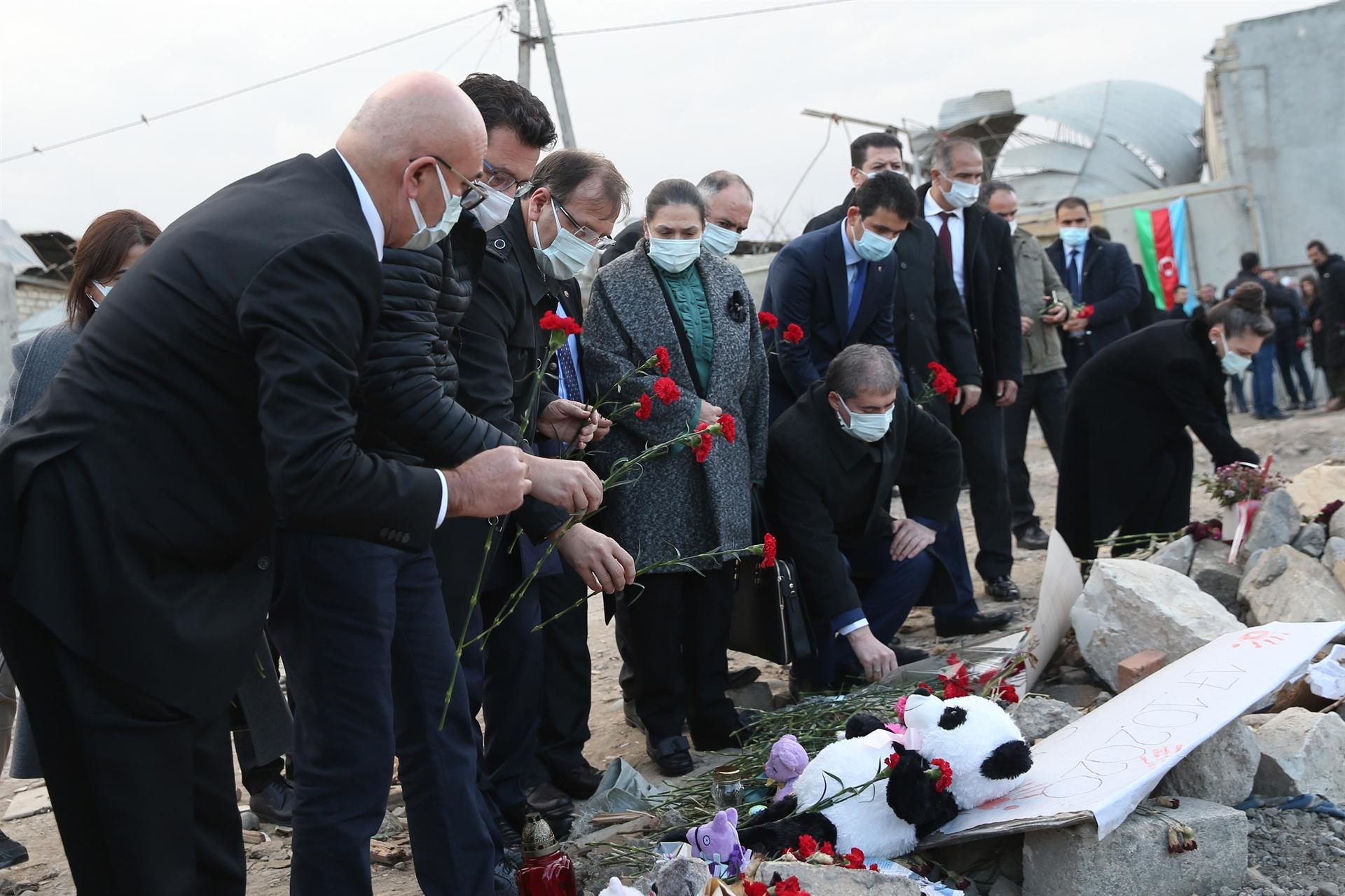 Turkish lawmakers visit Ganja city in Azerbaijan