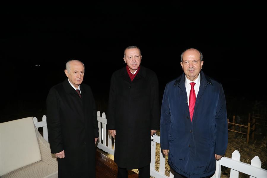 Erdoğan vows two-state solution to Cyprus problem