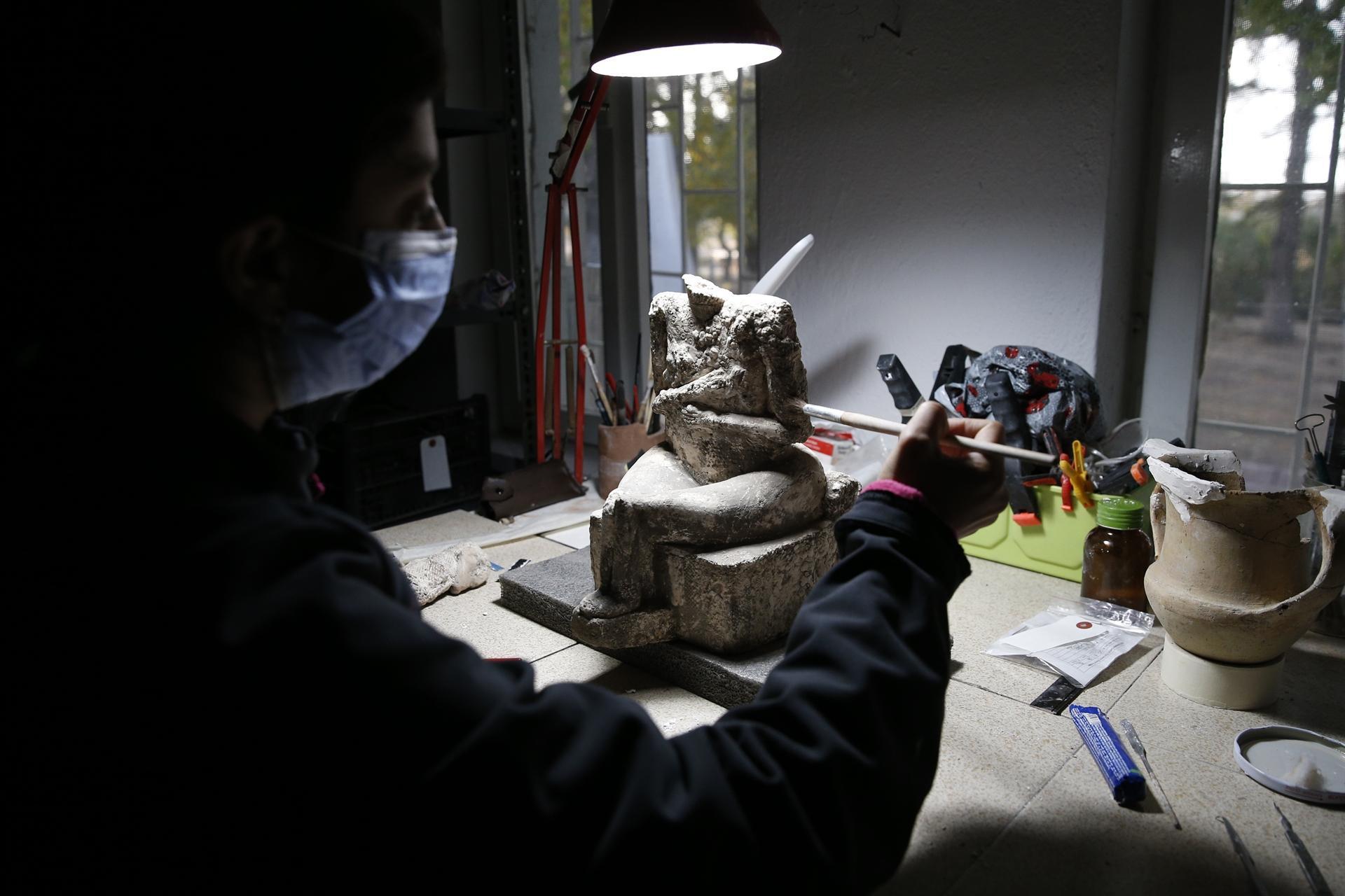 Goddess statue unearthed in central Turkey