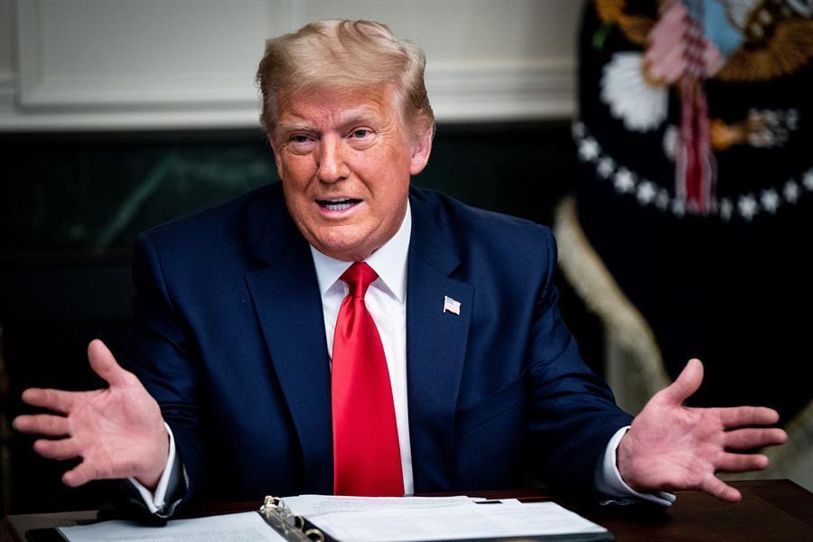 Trump says he’ll leave if Electoral College seats Biden