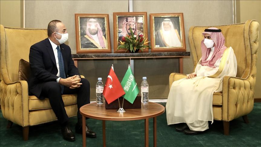 Turkish, Saudi foreign ministers hold ‘sincere’ meeting
