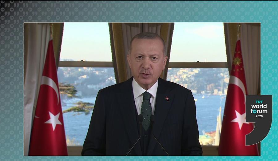 Turkey being subjected to double standard by int’l media: Erdoğan