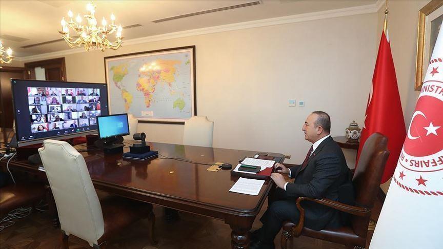 Top Turkish diplomat, counterparts attend NATO meeting
