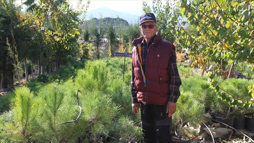 Turkish man on mission to leave behind greener planet